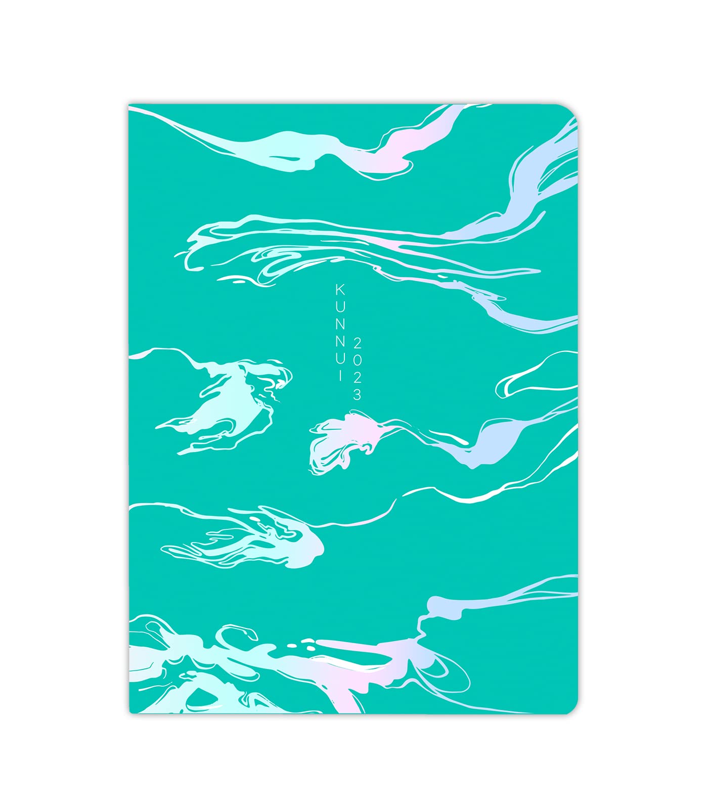 Kunnui, Calendar January 2023 December 2023, Composition Leather, Day Page, Size 15 x 21 (A5), Bilingual: Spanish, English - Image 2