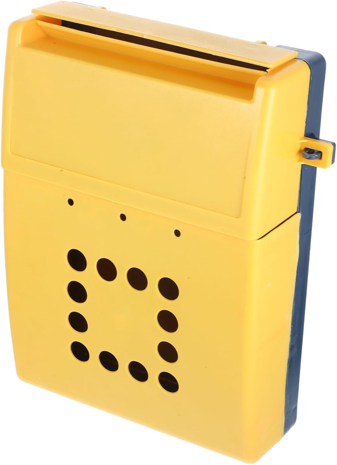 TEHAUX Hanging Wall Mailbox with Lock Durable Suggestion Box for Indoor Outdoor Use Secure Storage for Envelopes Newspapers Opinion Letters Wall Mount Design