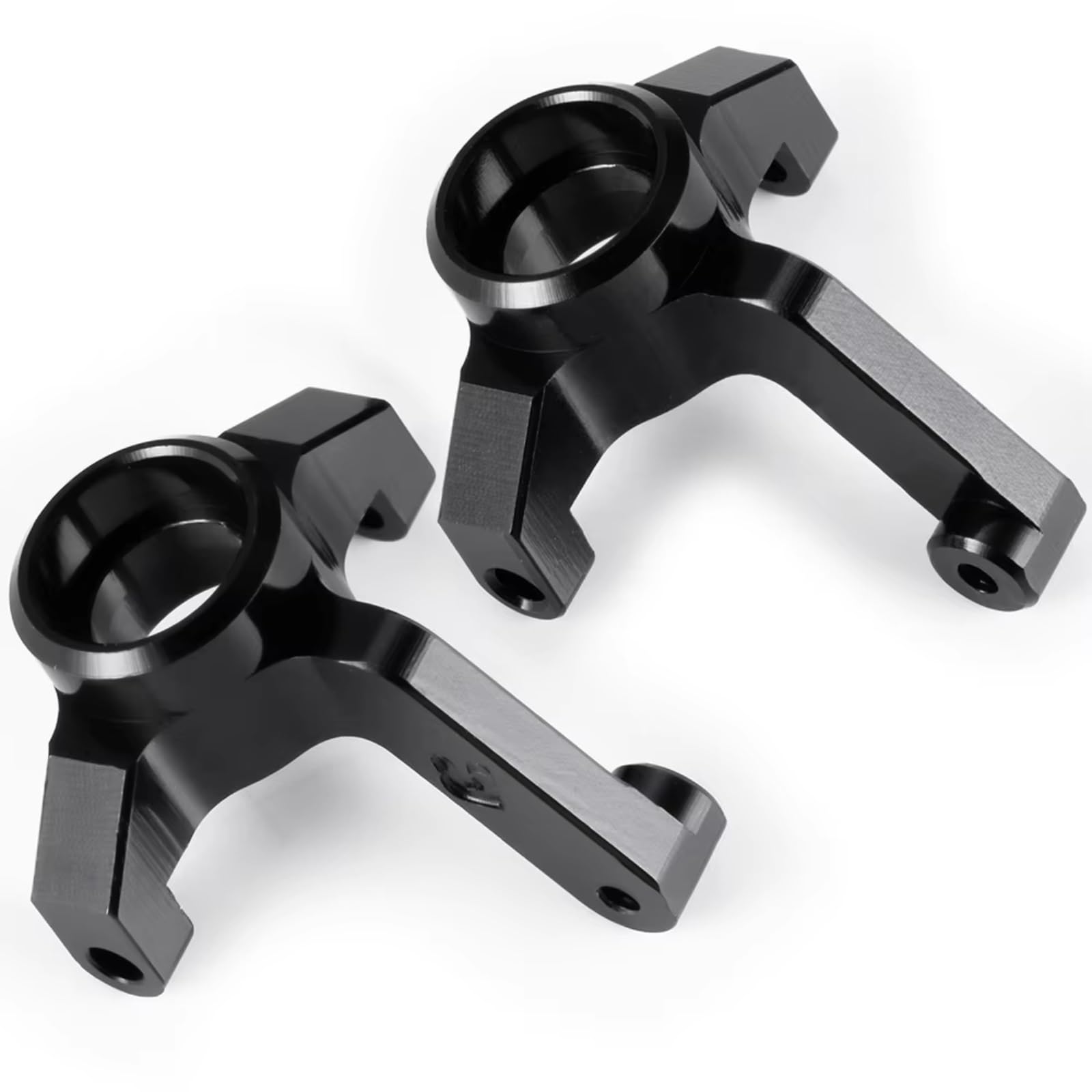 Genérico Piezas Coche RC para Losi Micro-B 1/24 1 Juego Aleación Aluminio Dirección Delantera Manguetas Coche RC 2WD para Buggy Mejoras Reparaciones Piezas Repuesto
