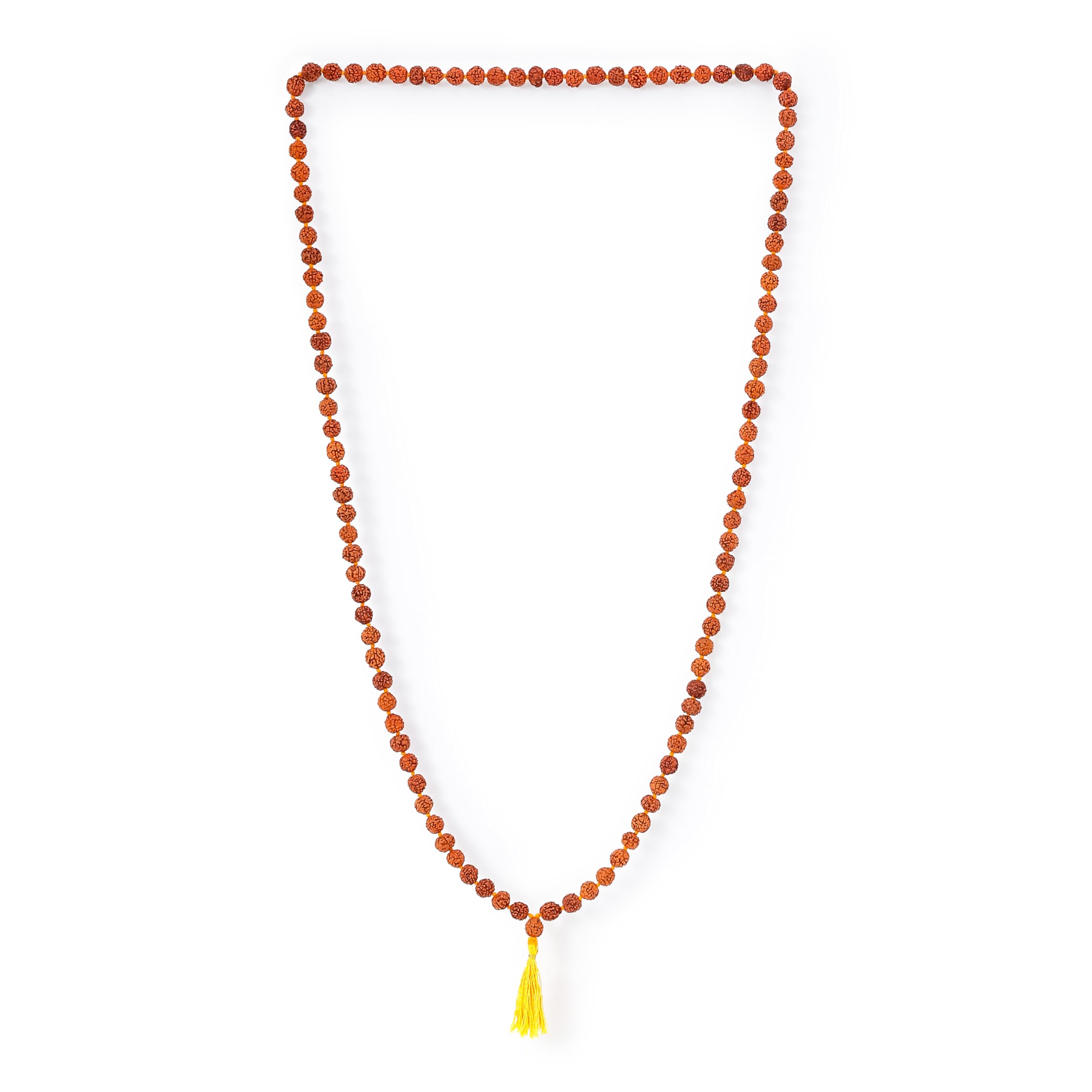 Divine Hindu Premium Rudraksha Bead Jaap Mala | ISO Certified | 5 Mukhi Rudraksha 108 Beads | Size: 18 Inches-image-45