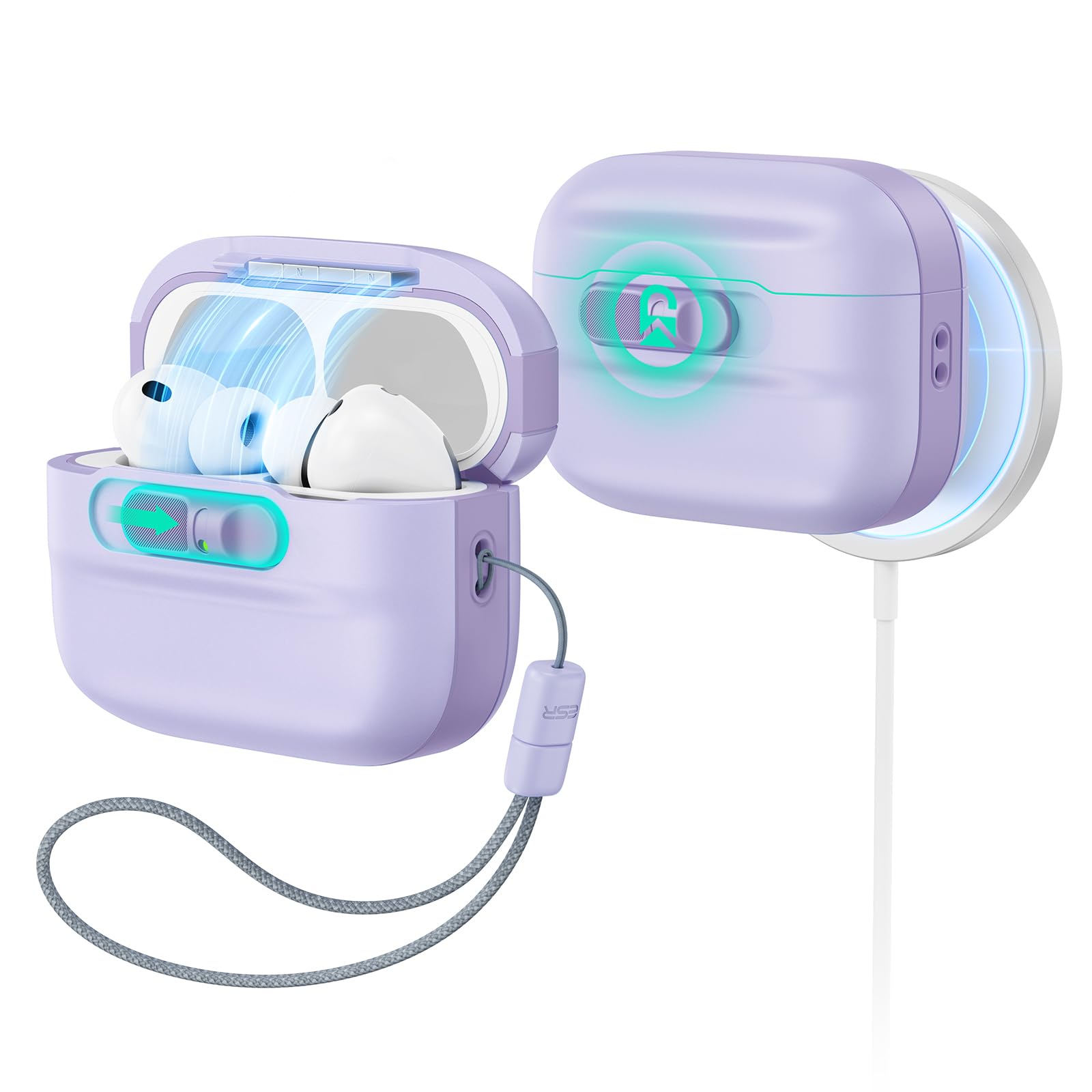 Amazon | ESR AirPods Pro3 ケース(2025) MagSafe対応 AirPods Pro 第3