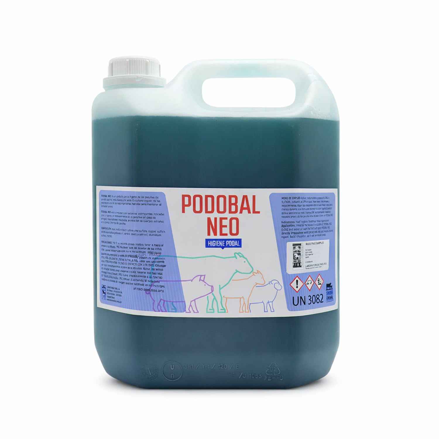 LABORATORIOS PINO Podobal Neo Higiene Podal para Ganado – Programa Preventivo de Cuidado de Pezuñas – Uso en Baños Podales – Envase 1 L — view 6