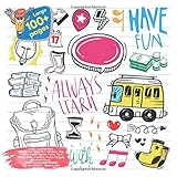  Super Coloring Book Always Learn Have Fun, Dinosaur, Dog, Toddler, Tattoo, Sports, Forest, Troll, Rabbit, Moon, Traveling, Puppy, Penguin, Spiral and ... Have Fun and others Doodle Book, Band 1)