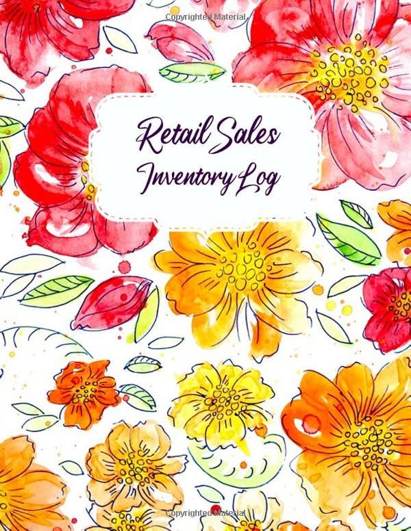 Retail Sales Inventory Log: Large Retail Sales Inventory Book - 120 Pages - Inventory Management Book For Business Stock and Supplies - Perfect Bound