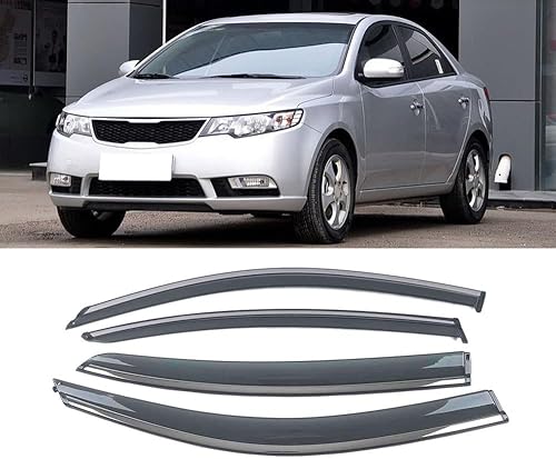 Miniatura 9 de MOCCAN Compatible with K-ia K3 Forte Cerato 2008-2022 Car Window Sun Rain Shade Visors Shield Shelter Protector Cover Fr-AME Exterior Accessories