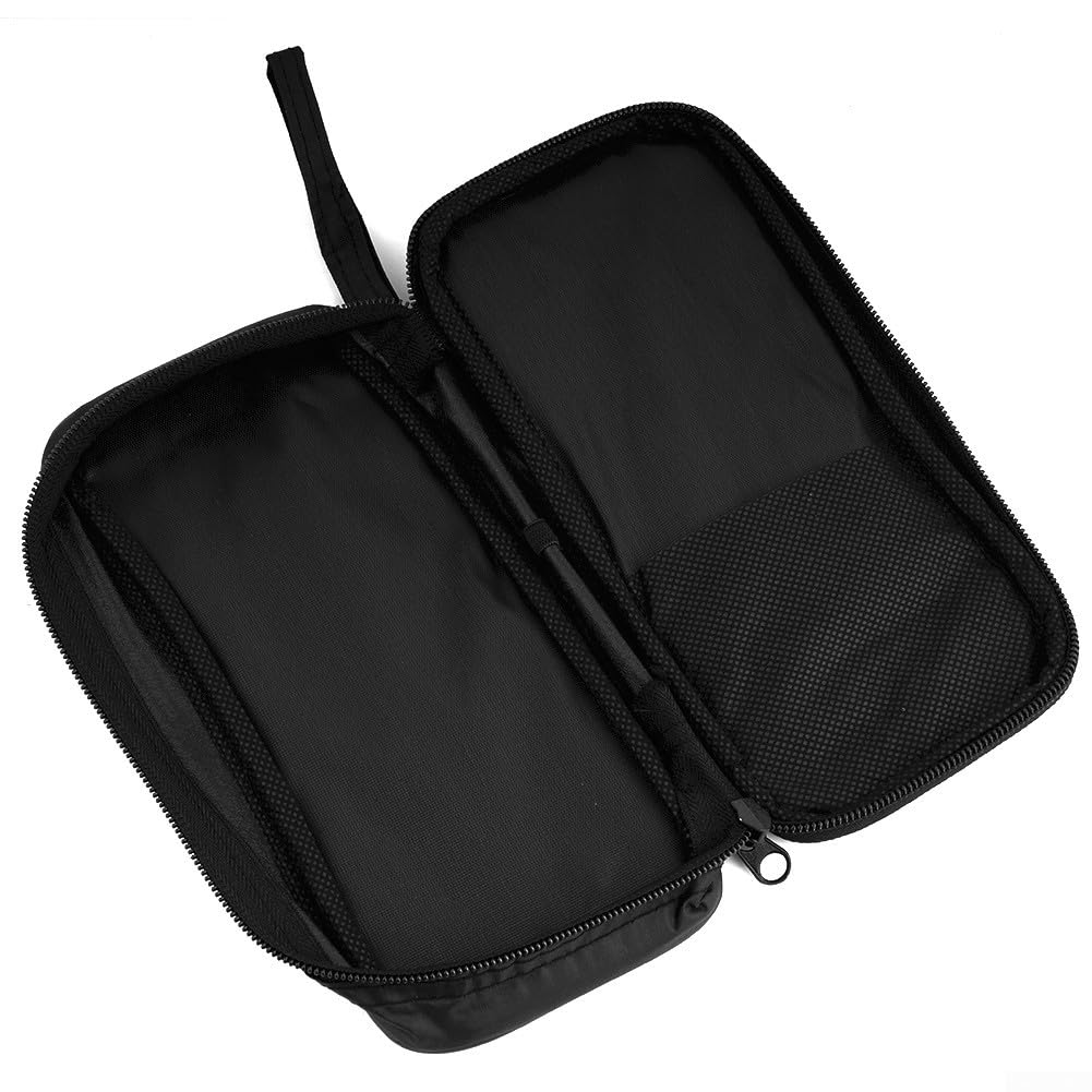 Multimeter-Tasche Aus Schwarzem Leinen – Wasserdicht & Stoßfest | Größe 220 X 140 X 40 Mm