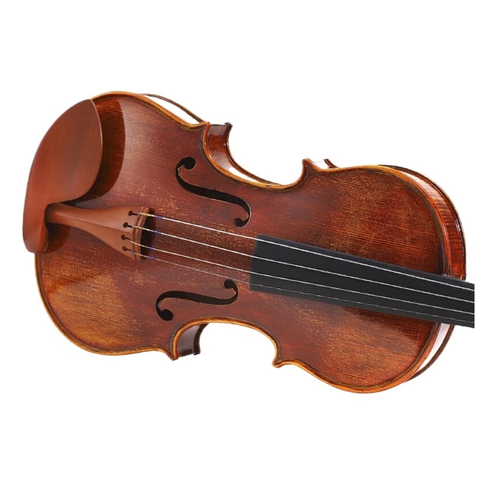 Violine In Voller Größe Für Erwachsene Und Anfänger Handgefertigtes Musikinstrument Aus Massivholz Mit Ahornmuster Standardvioline(4/4)