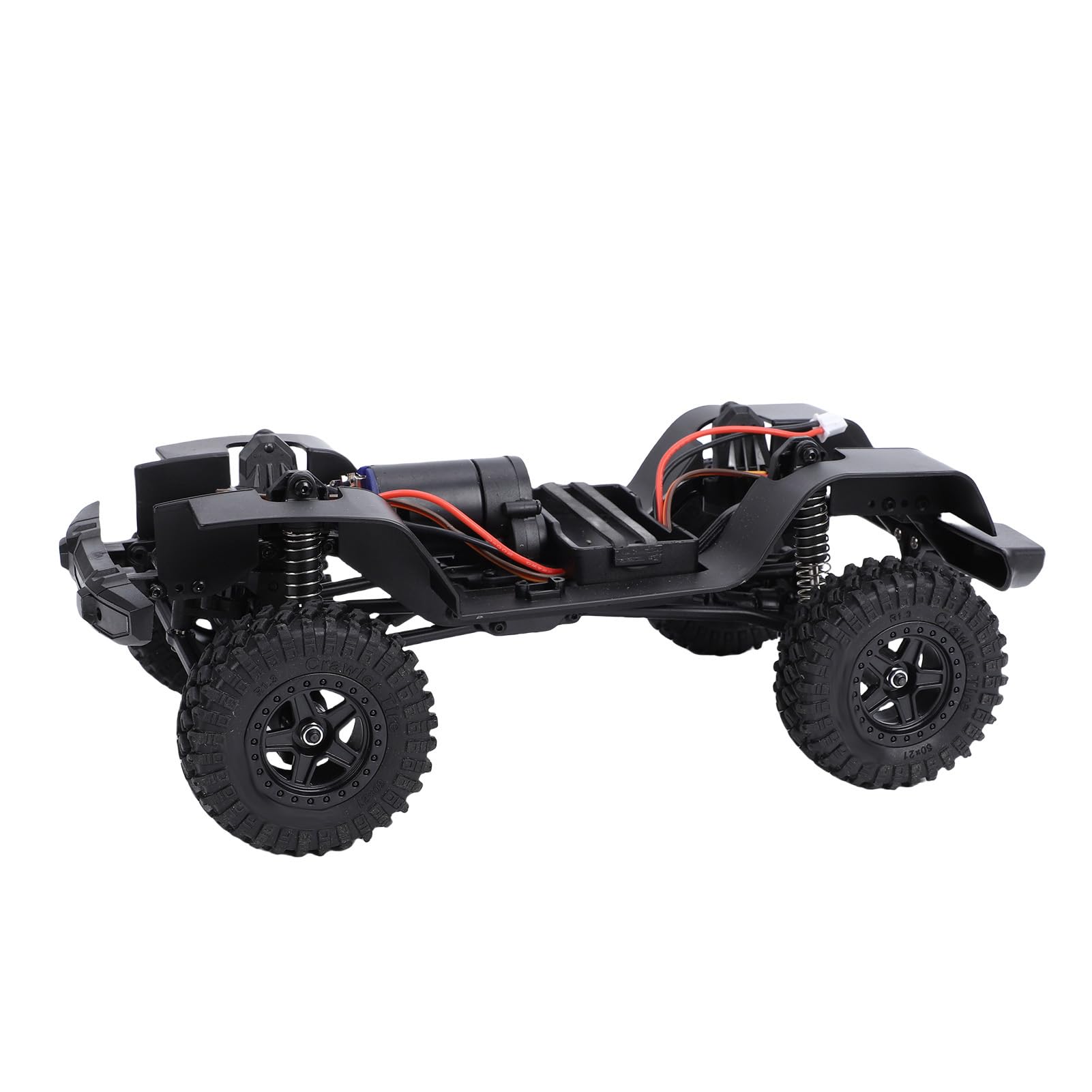Bnineteenteam Marco de Chasis de Coche RC, Reemplazo Ensamblado de Plástico de Alta Resistencia para Coches Modelo 1/18, Rodillo de Robot de Deriva sobre Orugas DIY