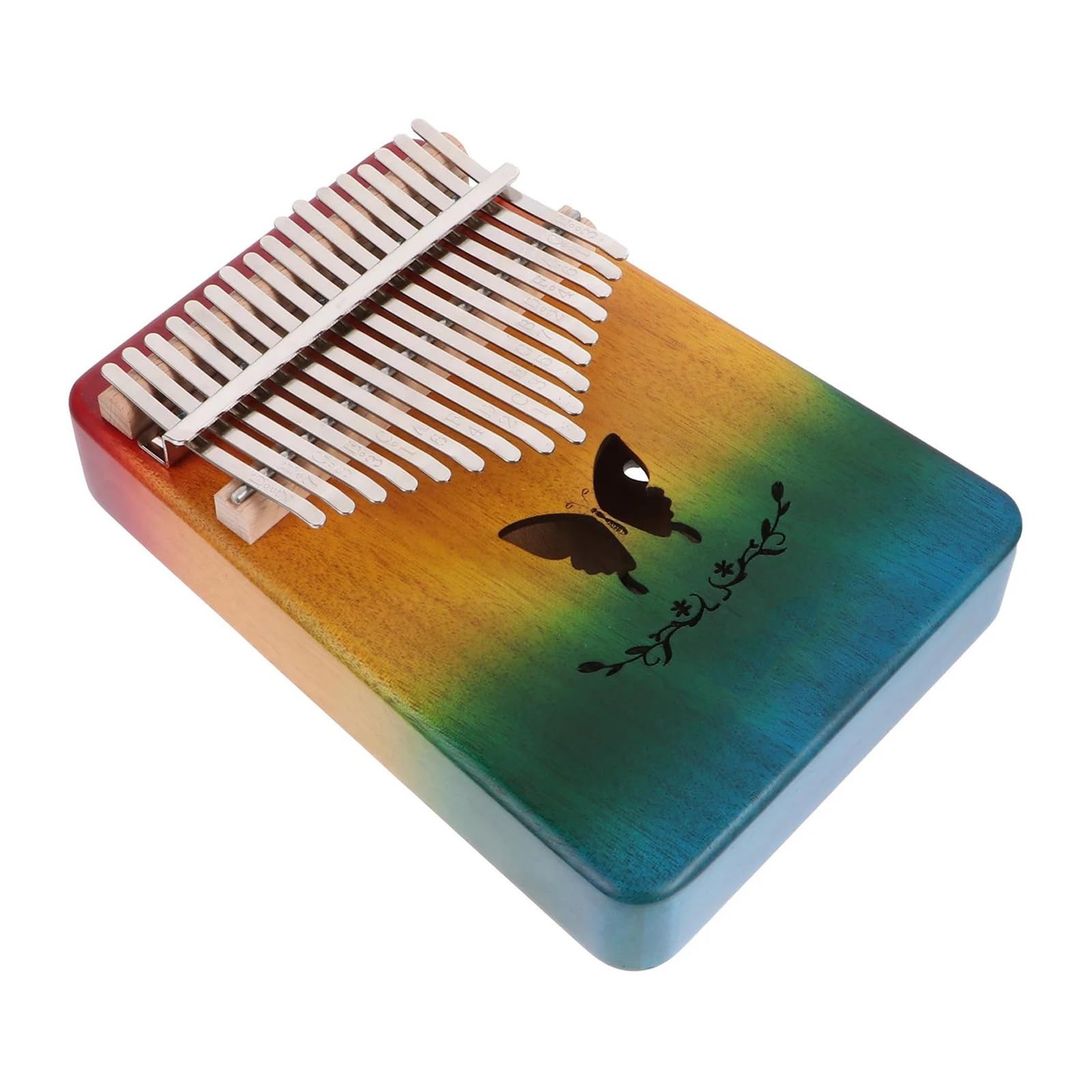 Początkująca Kalimba Miniaturowa Kalimba Z 17 Klawiszami Wykonana Litego Drewna Kompaktowa I Przenośna Idealna Dla Początkujących Muzyków