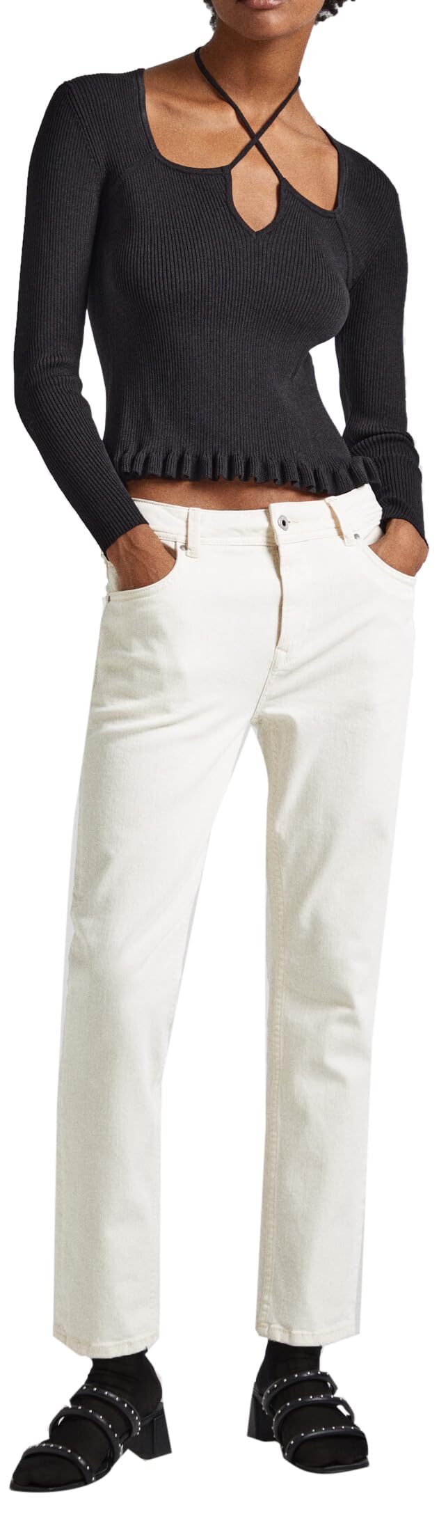 Pepe Jeans Tapered High Waist Jeans para Mujer