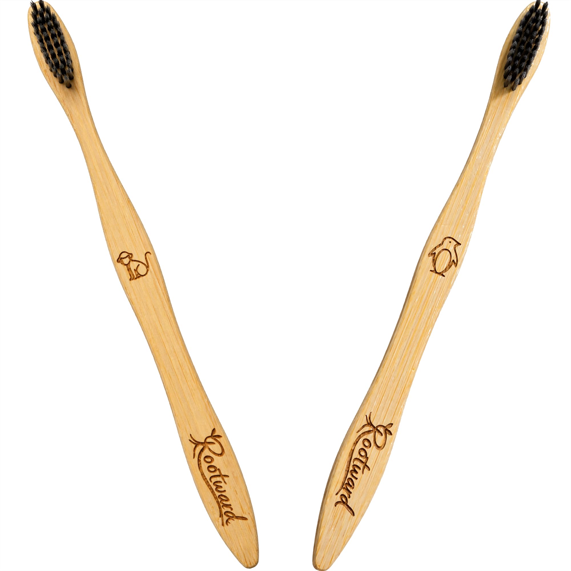 Charcoal Infused Bamboo Toothbrush – Soft Bristles, Eco-Friendly & Biodegradable Handle for Sustainable Oral Care (Pack of 2)-picture-22