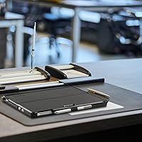 Vista 7 de Surface Pro 11/10/9 - Funda transparente multiángulo a prueba de golpes para Microsoft Surface Pro 11ª edición AI 2024, funciona con teclado Surface