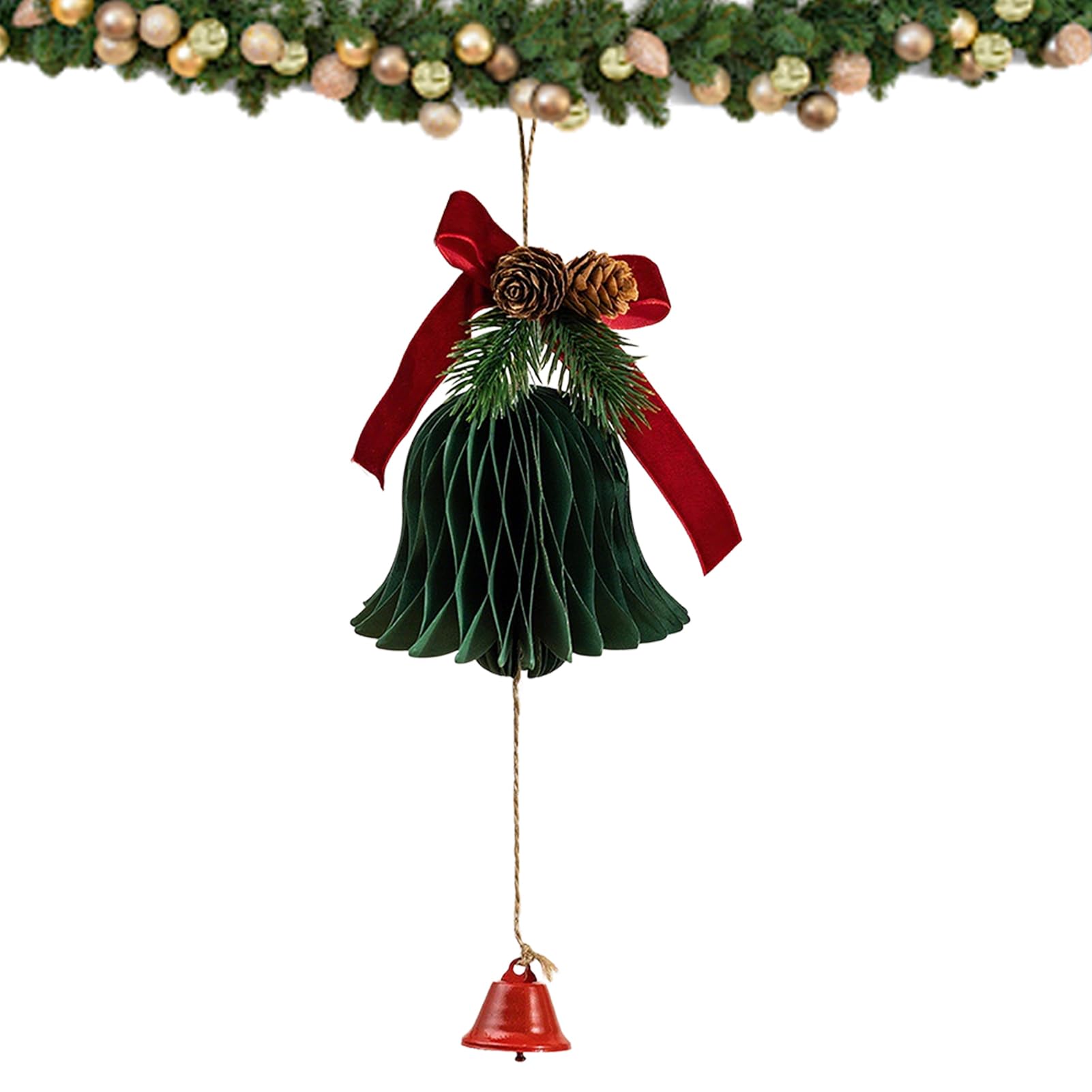 Campane Per Albero Di Natale Campanelli di Carta