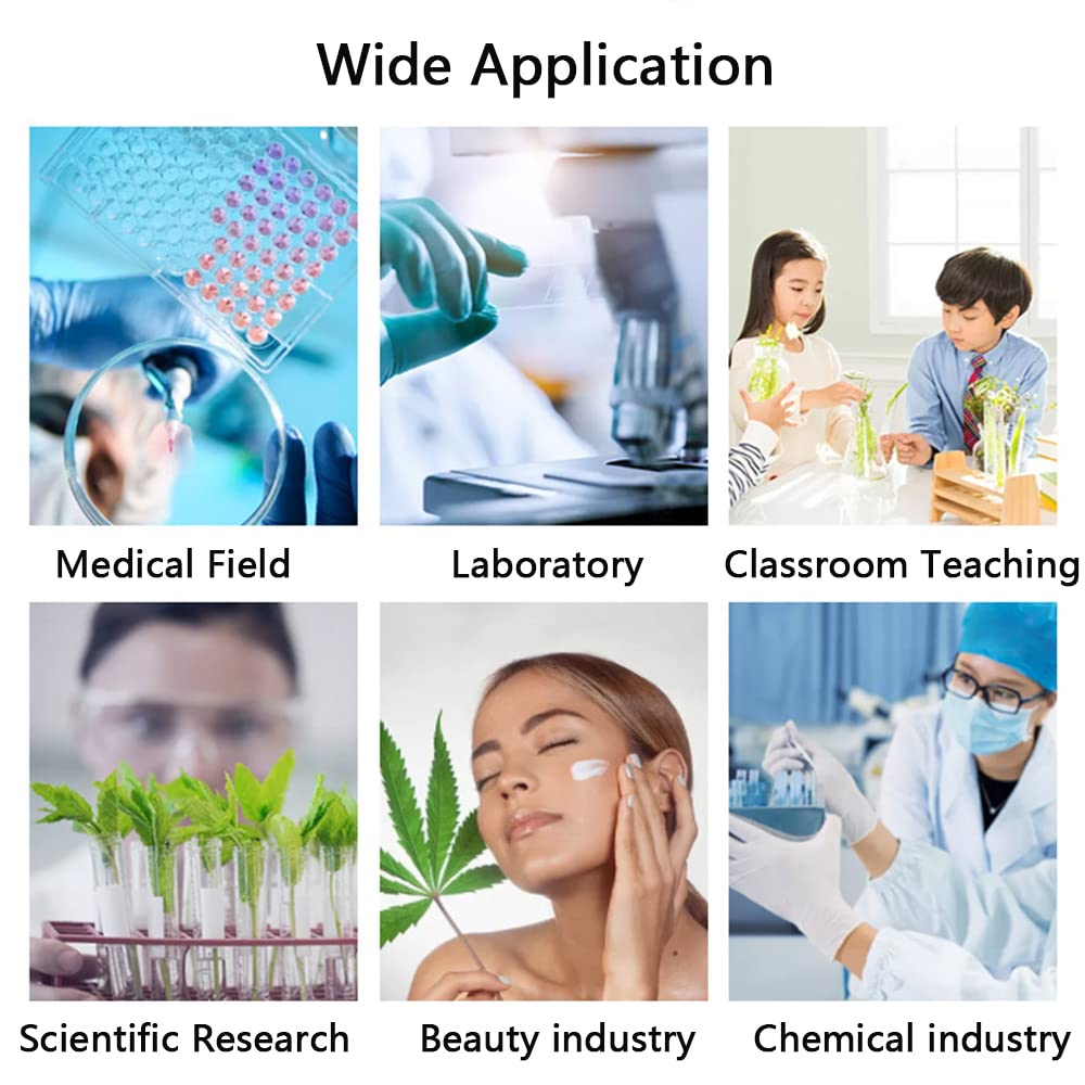 Tubos de centrífuga de fondo redondo de 2 ml, tubo de microcentrífuga graduado de plástico para abejas, levadura, muestra, laboratorio de muestra