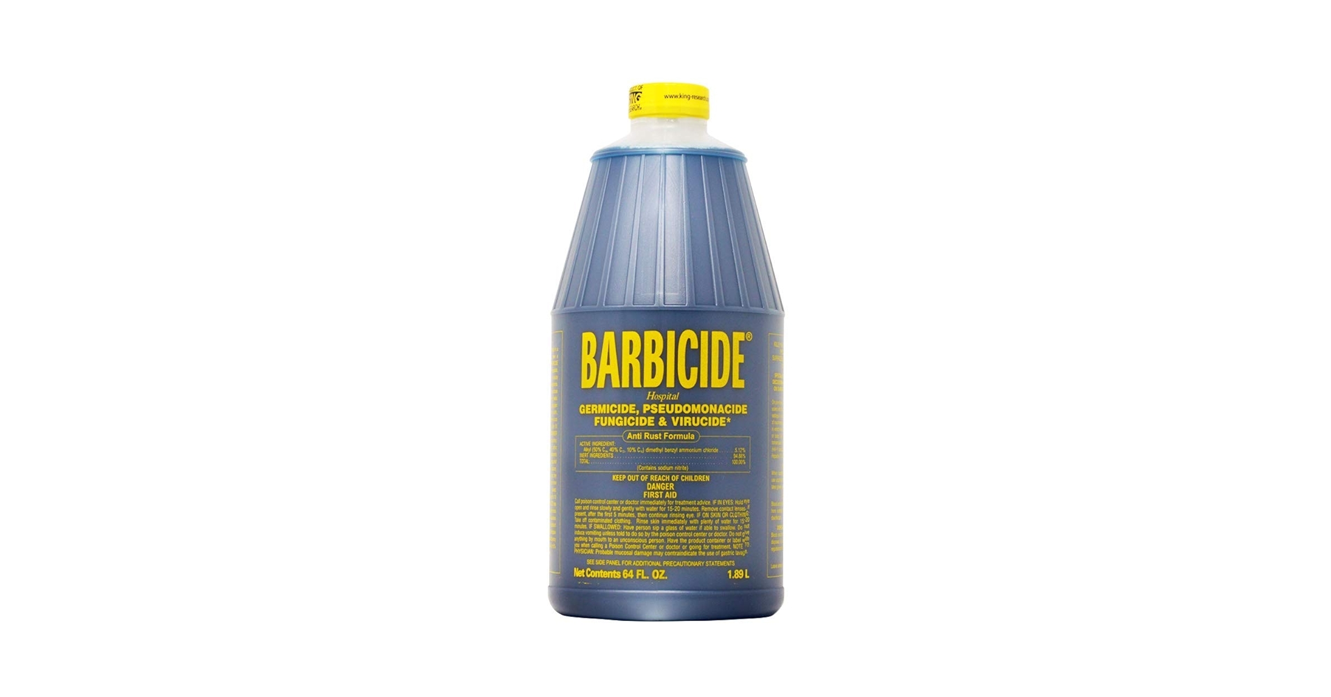 Amazon.com: Barbicide Disinfectant Solution – 64fl oz