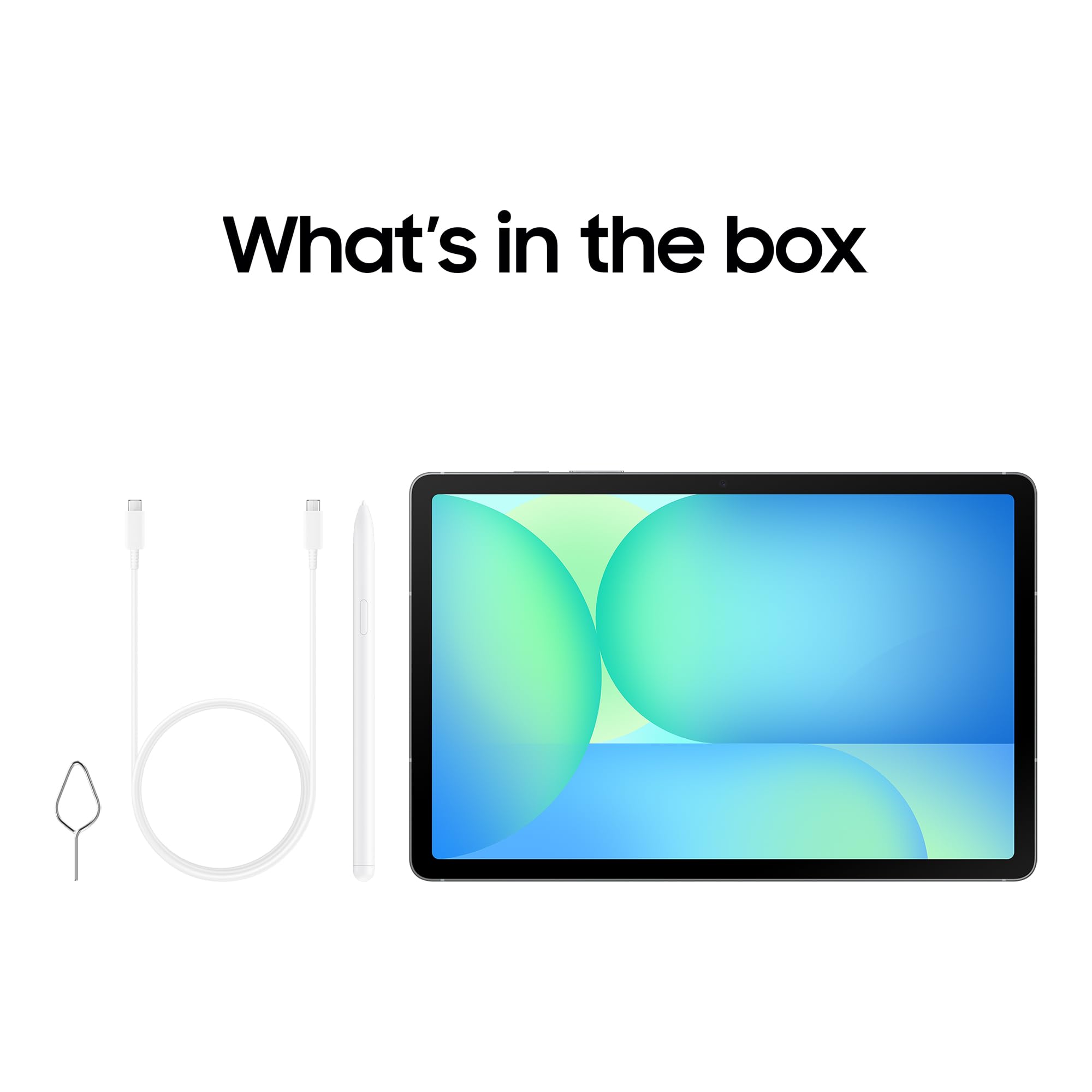 Samsung Galaxy S10 FE Android Tablet, Wifi, 128GB Storage, 8GB Memory, 10.9" Display, S Pen included, Long lasting Battery, Grey, 3 Year Extended Warranty (UK Version) — view 7