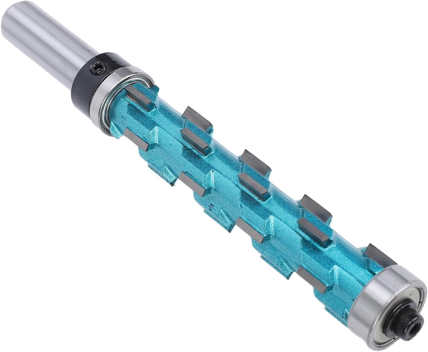 Precise Flush Cut Spiral Router Bit Double Bearing Router Bit for Woodworking Projects Professional Finishing for Hobbyists and Professionals Carbide Material