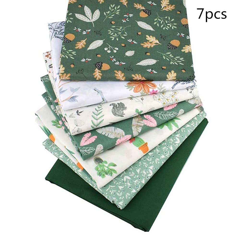 HEALLILY 8 Piezas De Tela De Algodón 50x50 Cm – Estampado De Estrellas Para Manualidades Y Scrapbooking