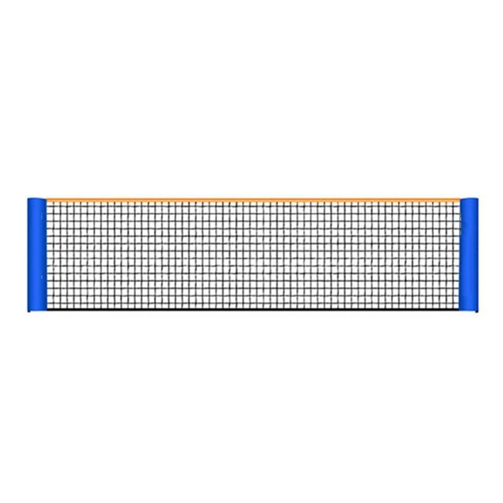 Rete da Badminton Portatile, Rete di Ricambio for Badminton, pallavolo, Tennis, Pickleball, Blu, 3,1-6,1 m(3.1m)