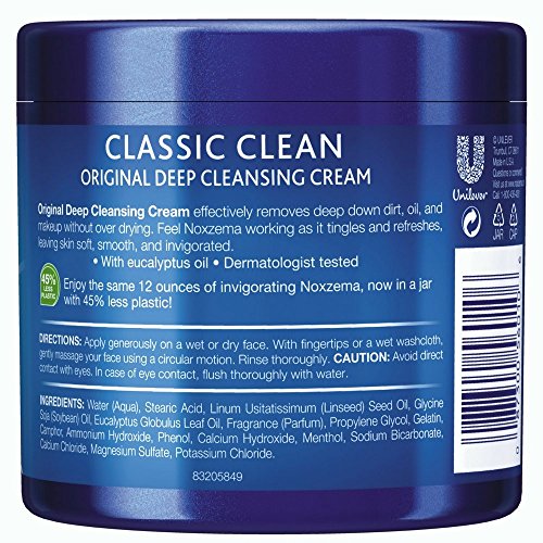 Noxzema Original de limpeza profunda creme 12 Oz (Pack de 3)