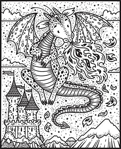 Magical Creatures Magic Painting Book