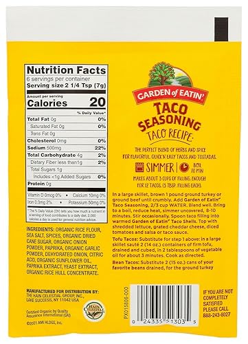 Miniatura 3 de Little Bear Taco condimento 36 x 1.4 oz