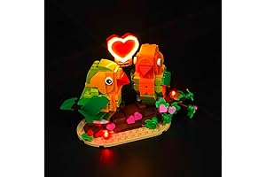 Love Birds Light Kit for Lego 40522 Valentine's Day