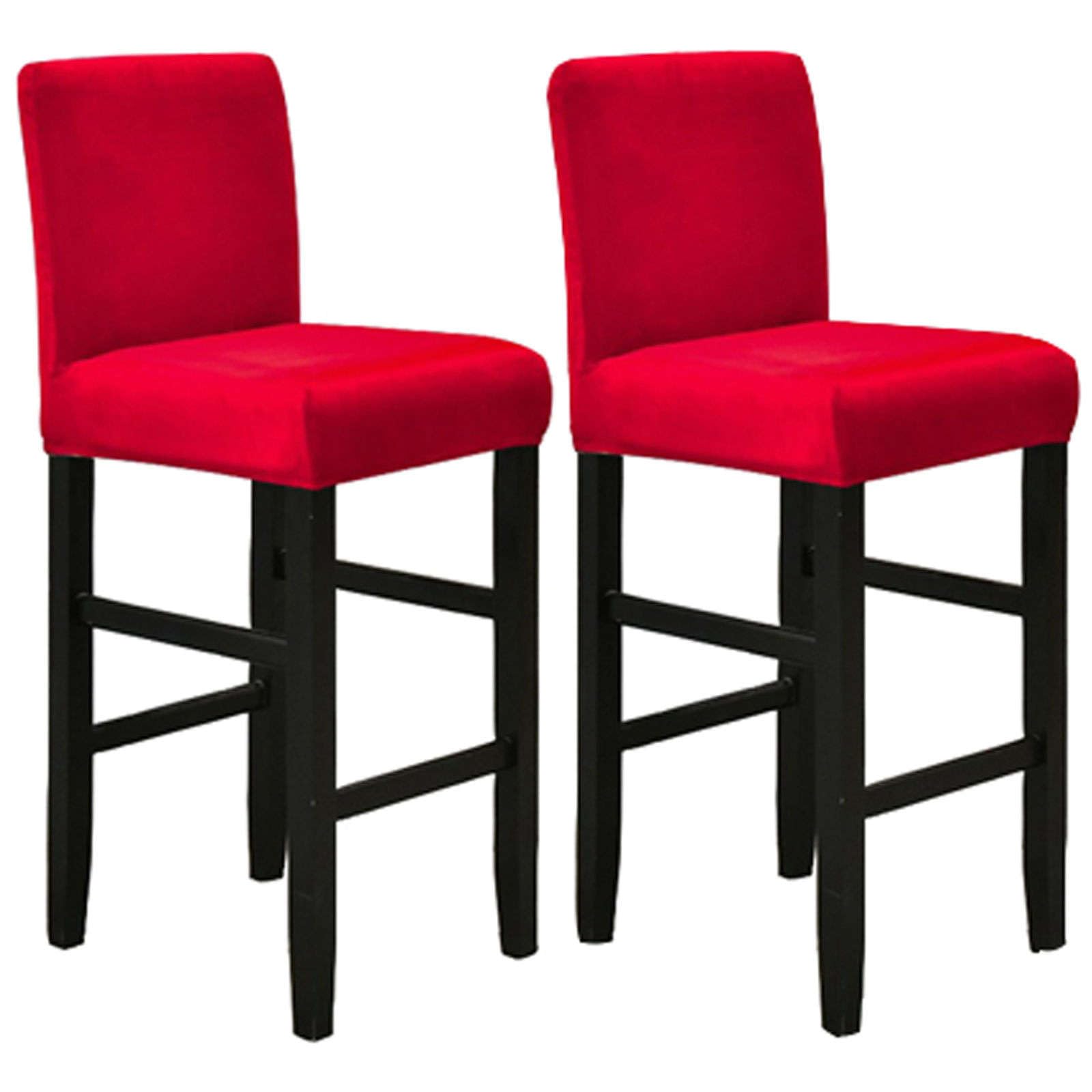 Housse tabouret de bar lavable lot de 2 pour éliminer les taches de graisse en cuisine