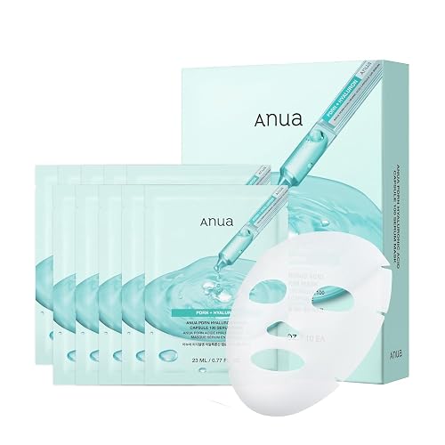 Anua PDRN Hyaluronic Acid Capsule 100 Serum Mask 10EA