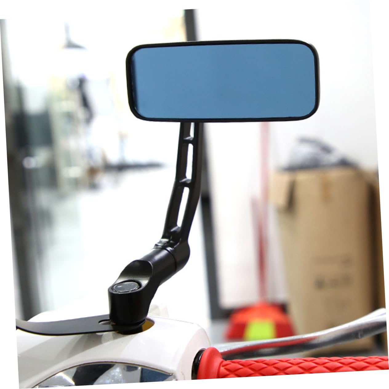 TOYANDONA Rétroviseurs Moto Latéraux Rétroviseur Intérieur Pour Guidon Accessoires Moto Miroir Haute Définition