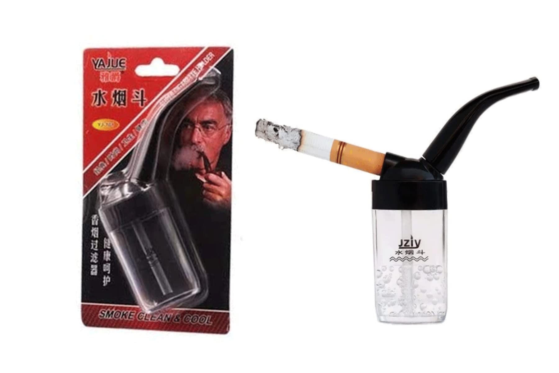 water filter cigarette holder Filter Holder A 163 Mini Pocket Size Water Tobacco Pipe