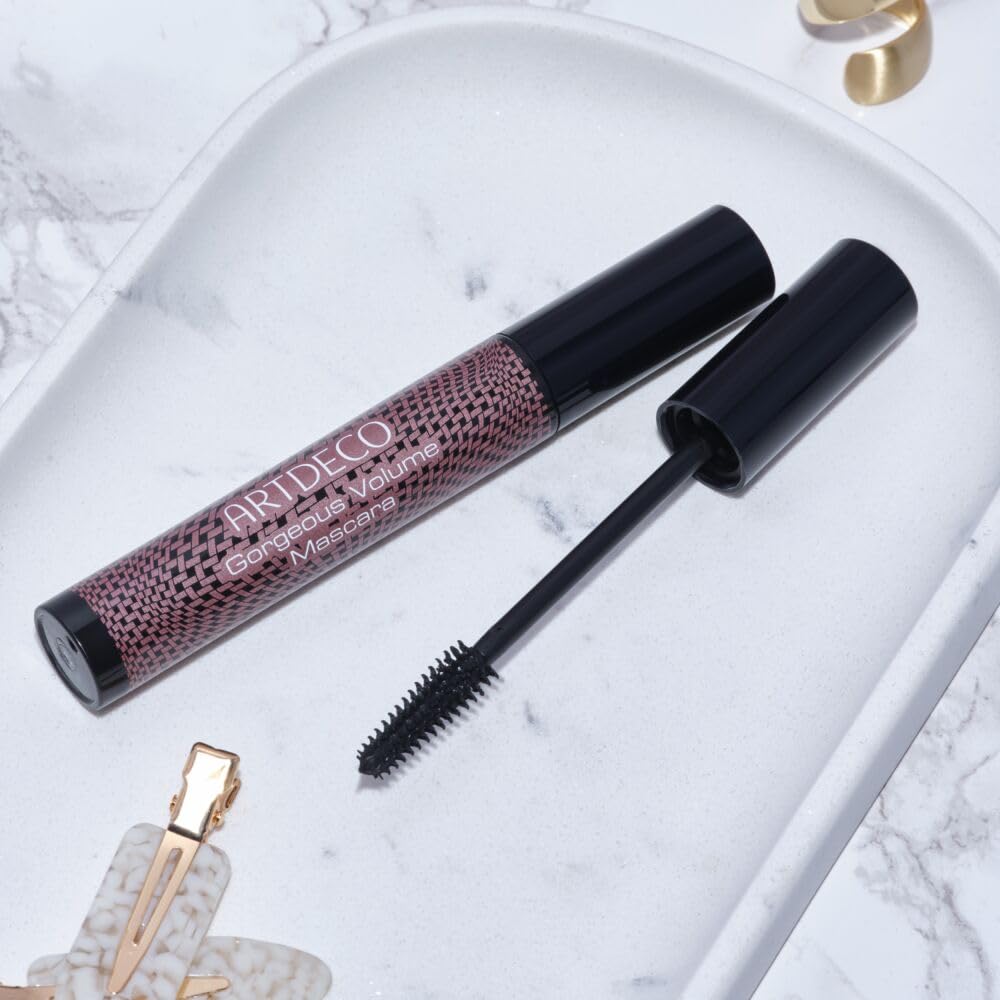 ARTDECO Gorgeous Volume Mascara Noir avec Brosse à Réservoir Innovante pour Volume Instantané - 1 x 14 ml