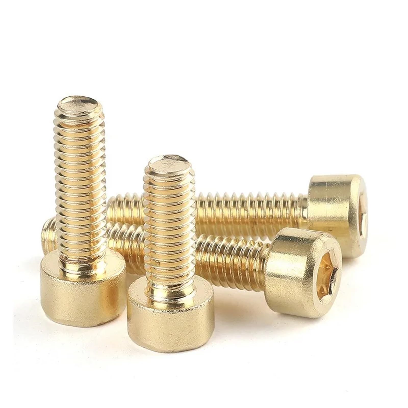 Sechskantschraube aus reinem Kupfer, M3 M4 M5 M6 M8 M10 M12(M12x30mm 2pcs)