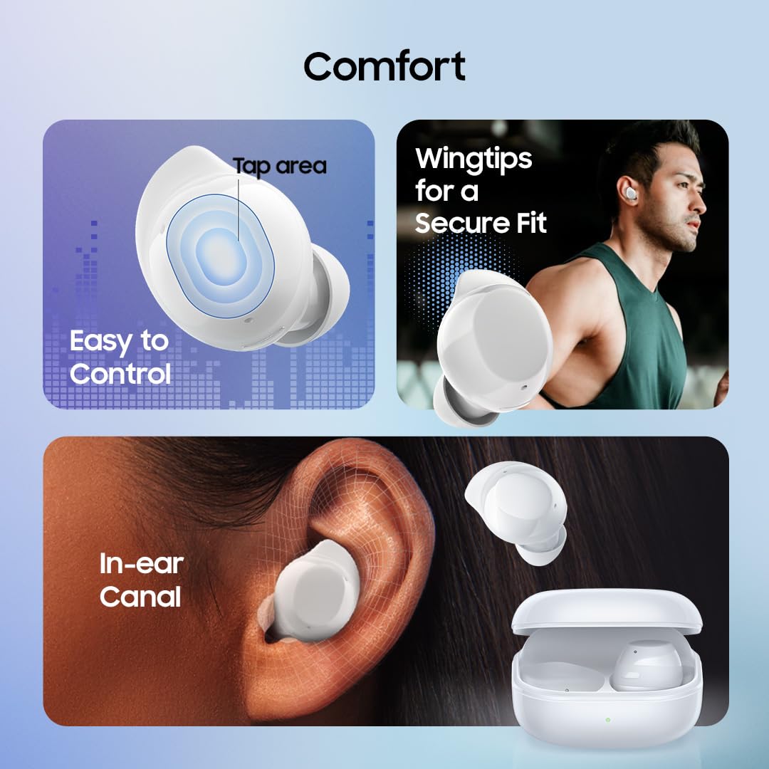 Samsung Galaxy Buds Core (Black) Galaxy AI Enabled in-Ear TWS with ANC | Enriched Bass | 6 Mic Setup | IP54 | 35hrs Battery | Touch Controls 1