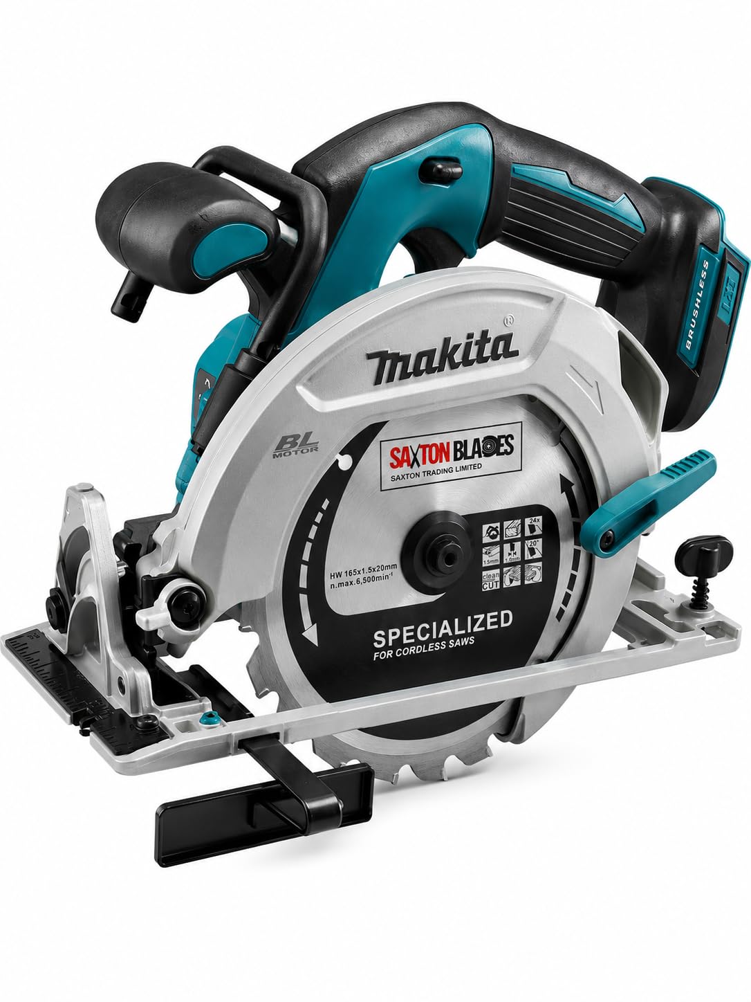 Saxton TCT165MXD - Lama per sega circolare senza fili, 165 mm, in TCT, sottile, confezione D