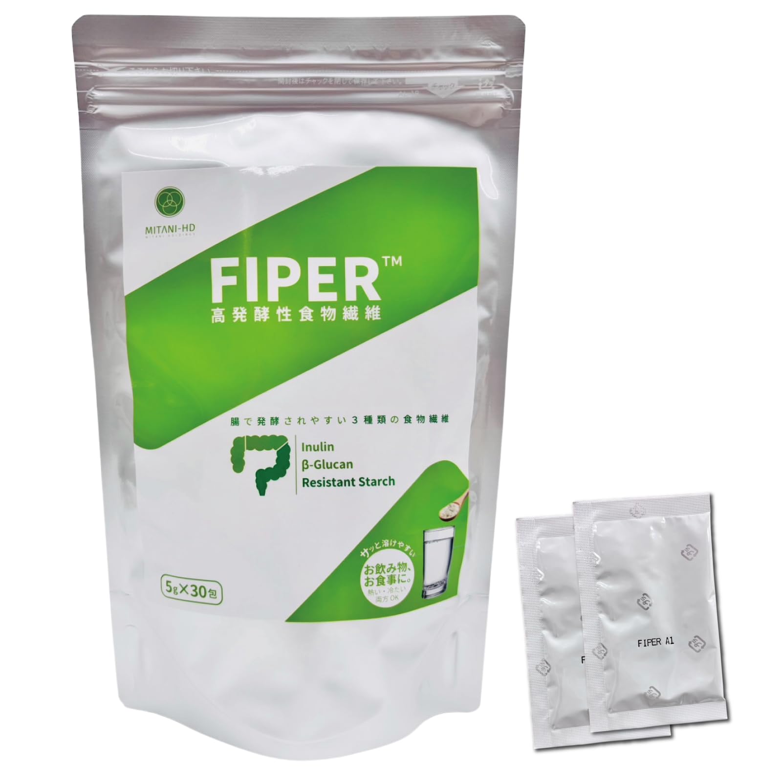 Amazon | FIPER™ ファイパー 発酵性食物繊維 【イヌリン・βグルカン