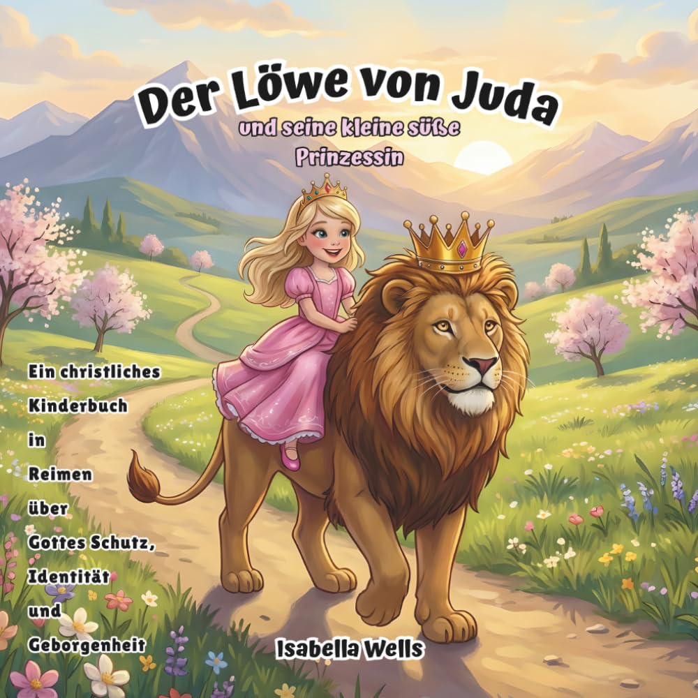 Der Löwe von Juda und seine kleine süße Prinzessin: Ein christliches Kinderbuch in Reimen über Gottes Schutz, Identität und Geborgenheit
