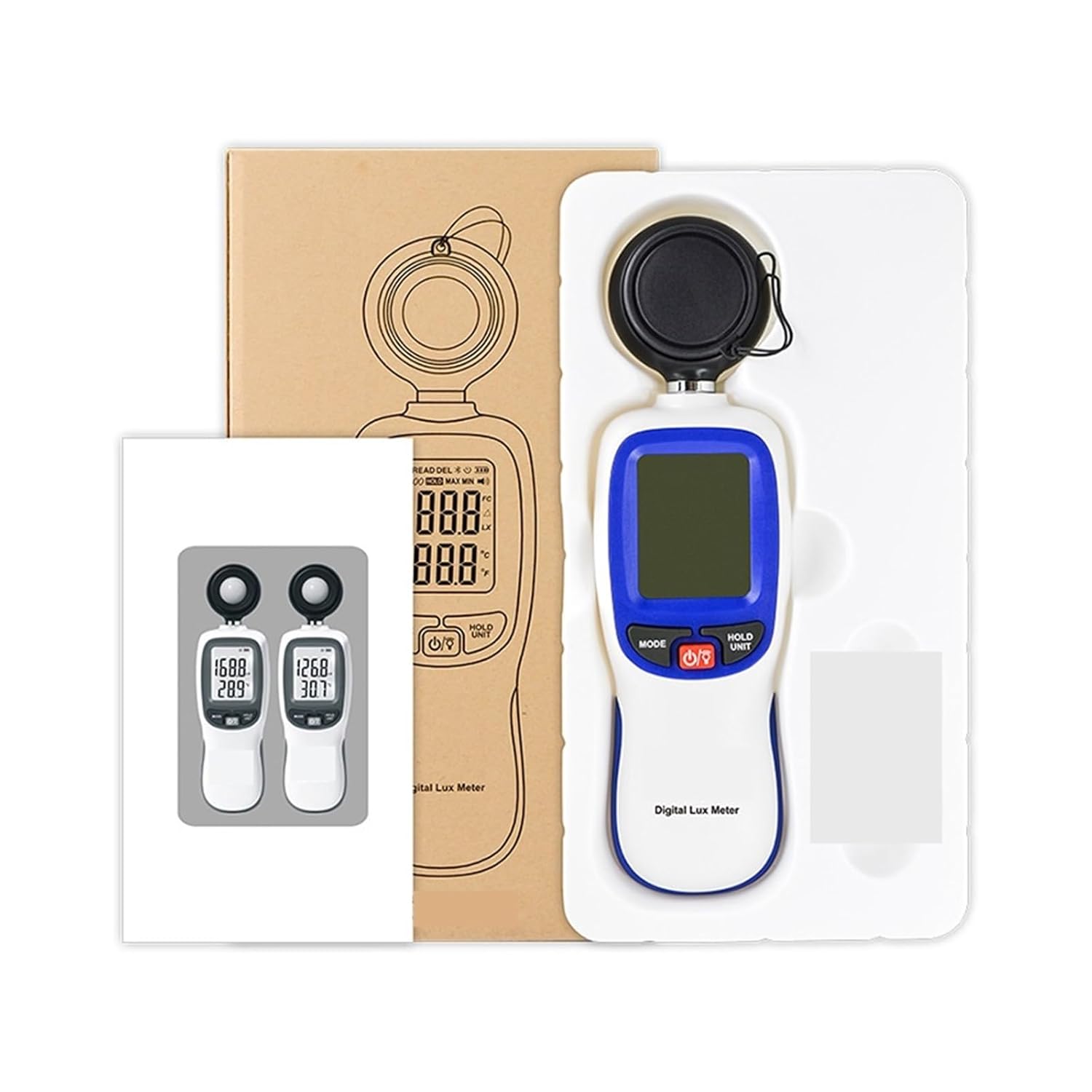 Spectrometer, Quick & Accurate Light Intensity Measurement & Brightness Test Tool for Professionals(WT81)