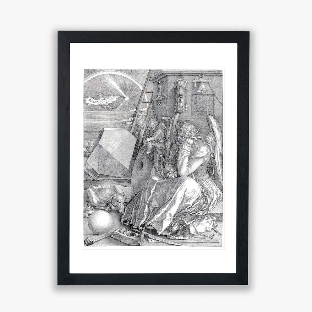 Impression murale Melencolia d'Albrecht Durer - Poster giclée encadré petit format