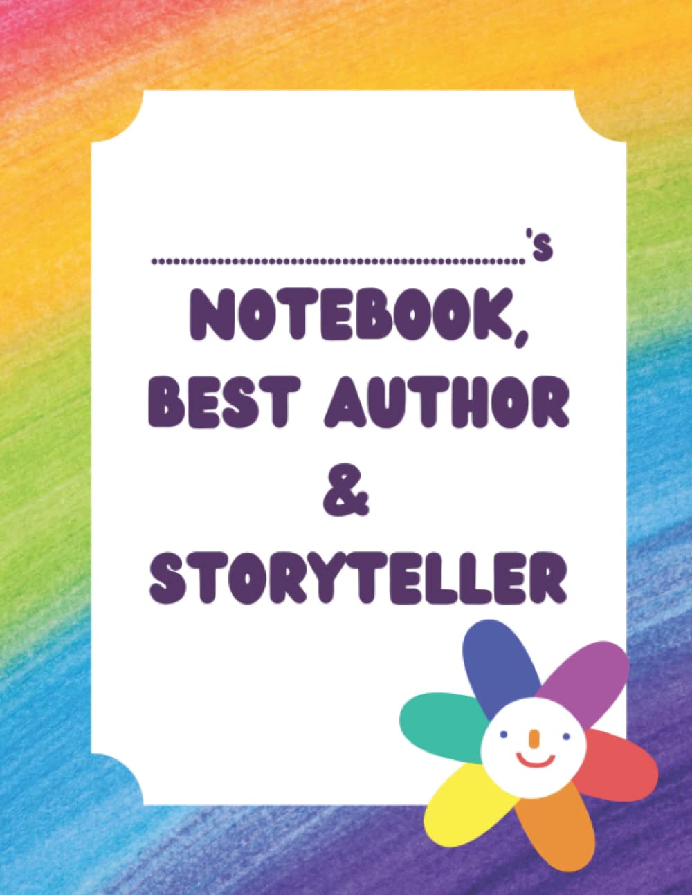 Notebook: Draw and Write Notebook for Kids No.15: Story writing notebook for kids with blank pages, picture spaces and lines, 100 pages - 8.5 x 11