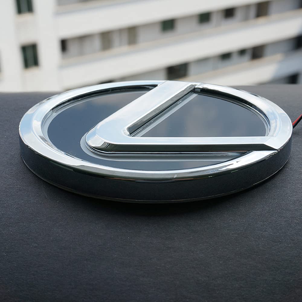 Amazon | レクサス LEXUS 5D LEDエンブレム 交換式 フロント用 リア用 