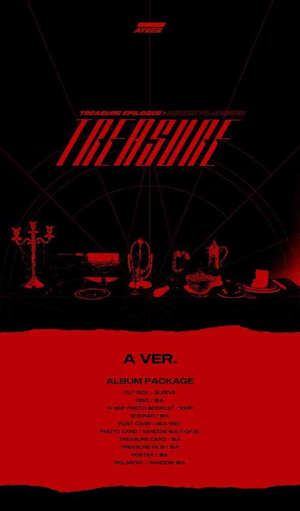 KQ Entertainment [Set] Ateez - Treasure Epilogue : Action To