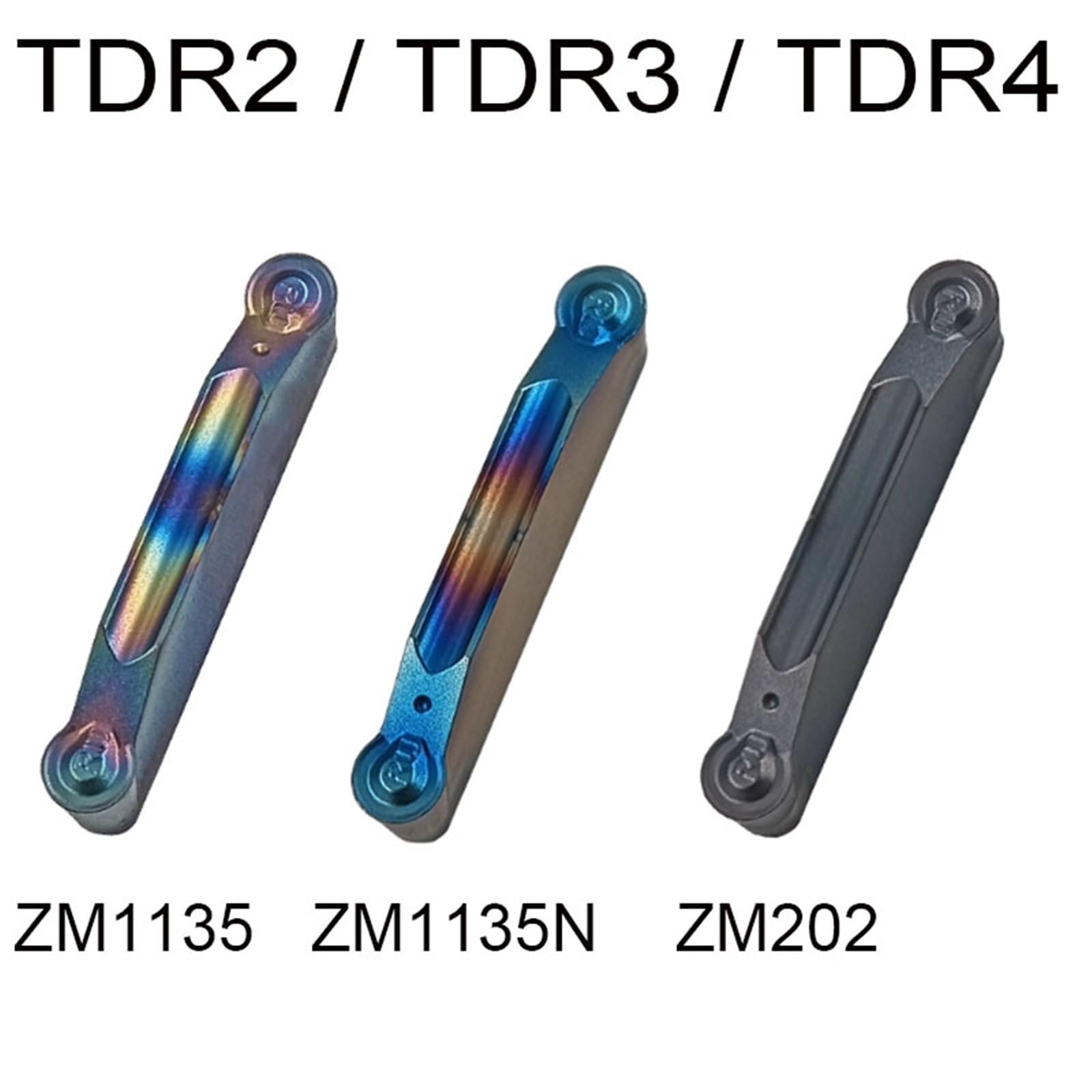 Inserto In Carburo Per Scanalatura Tagliata Indicizzabile Da 10 Pezzi 2mm 3mm 4mm(TDR2 ZM1135)