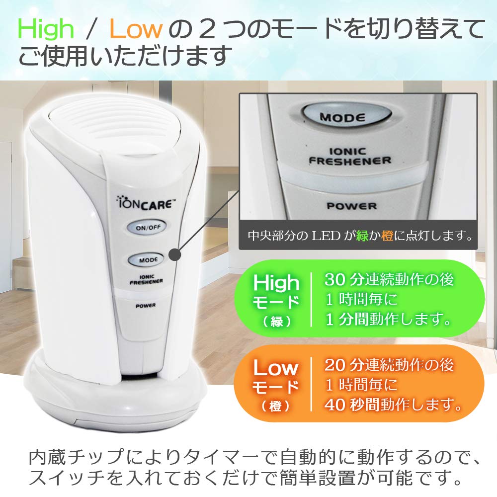 Ozone Crute オゾンイオンクリーナー Amazon.co.jp: iMajor イオンケア コンパクト イオン発生器 保証付き