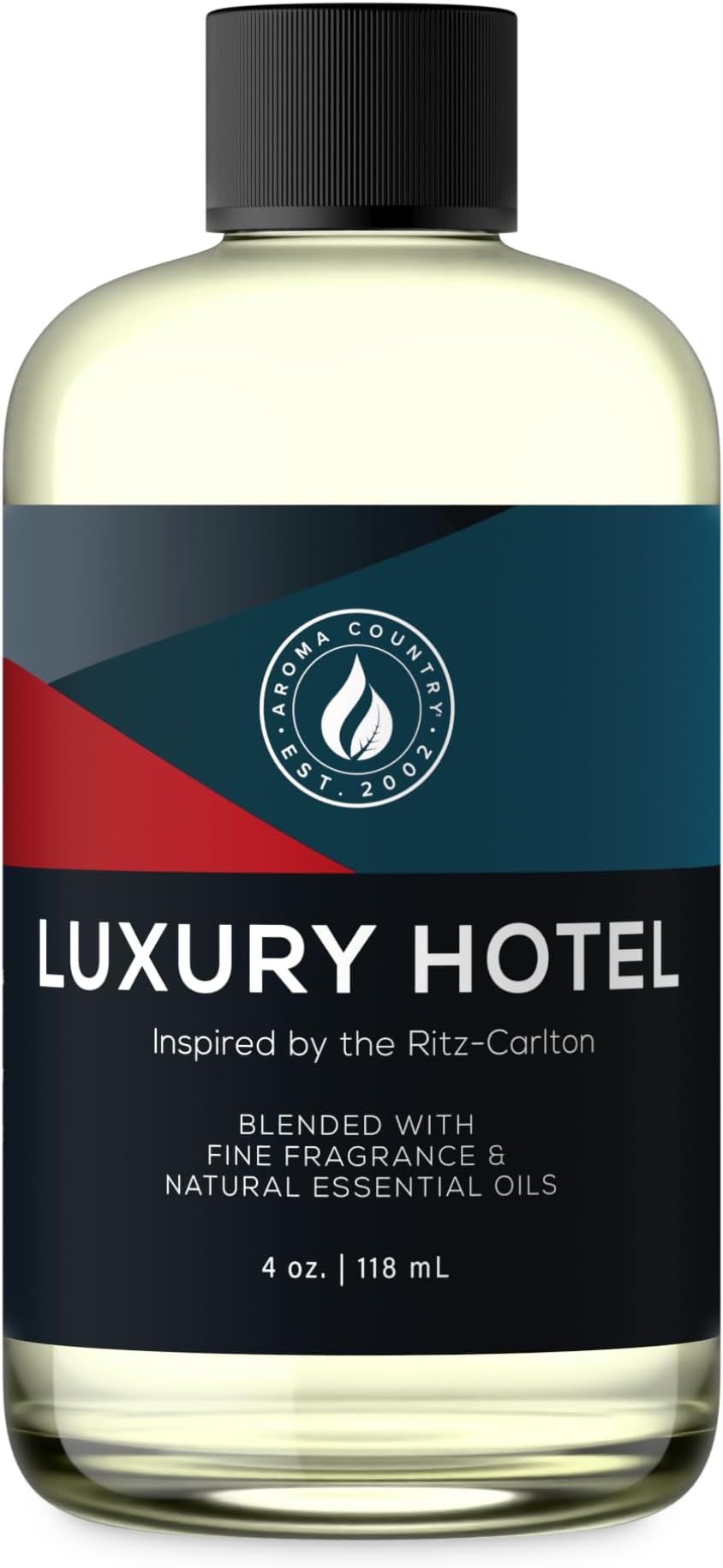 AROMA COUNTRYLuxury Hotel Diffuser Oil - Ritz Carlton Scent Oil for Diffuser & Air Fresheners for Home - Essential Oil Diffuser Refill, Home Fragrance Collection with Gardenia & Amber (4 Fl. Oz)