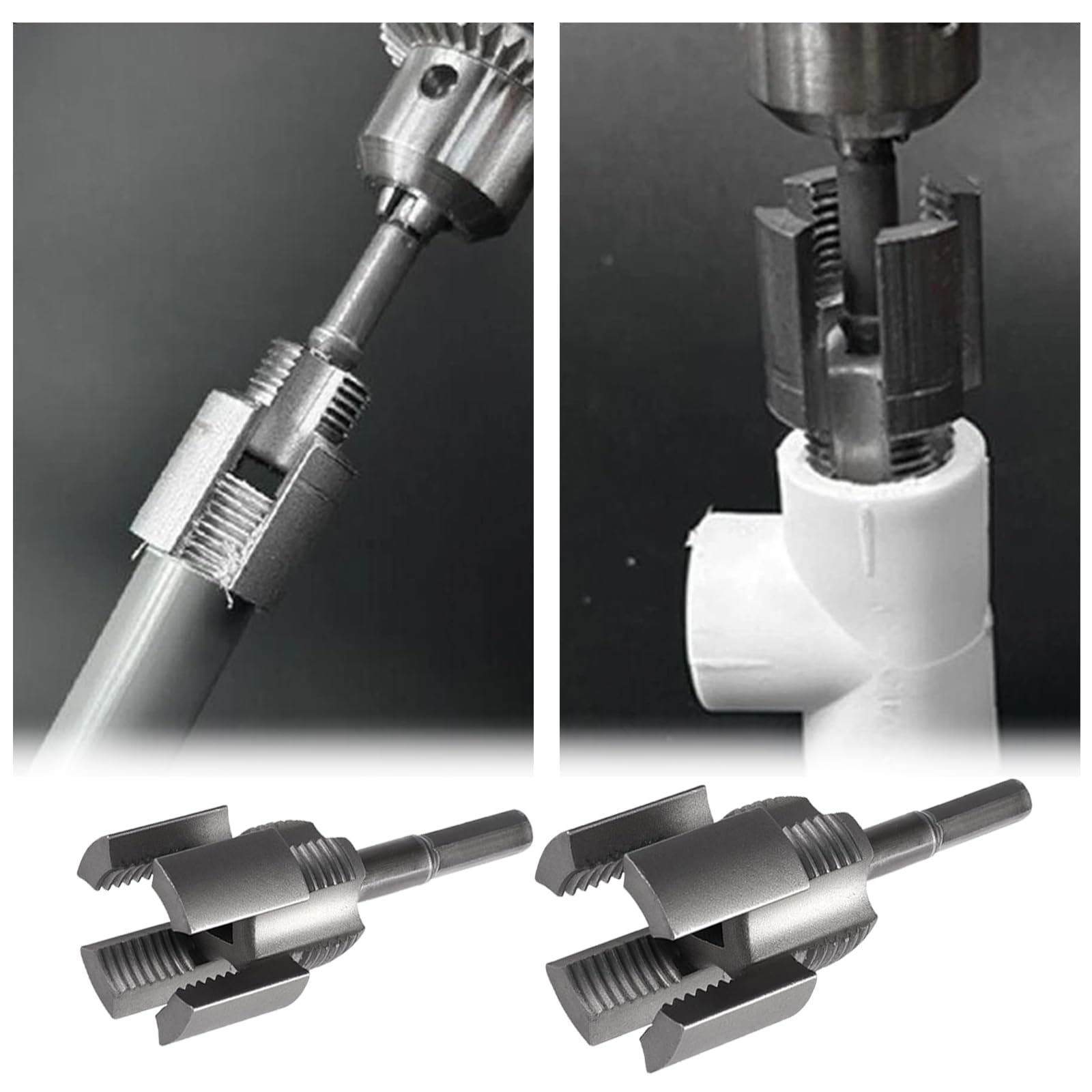 Filiera Per Filettatura 1/2" DN15 3/4" DN20 Maschi Kit Filettatura Maschio Femmina Per Tubi Idraulici