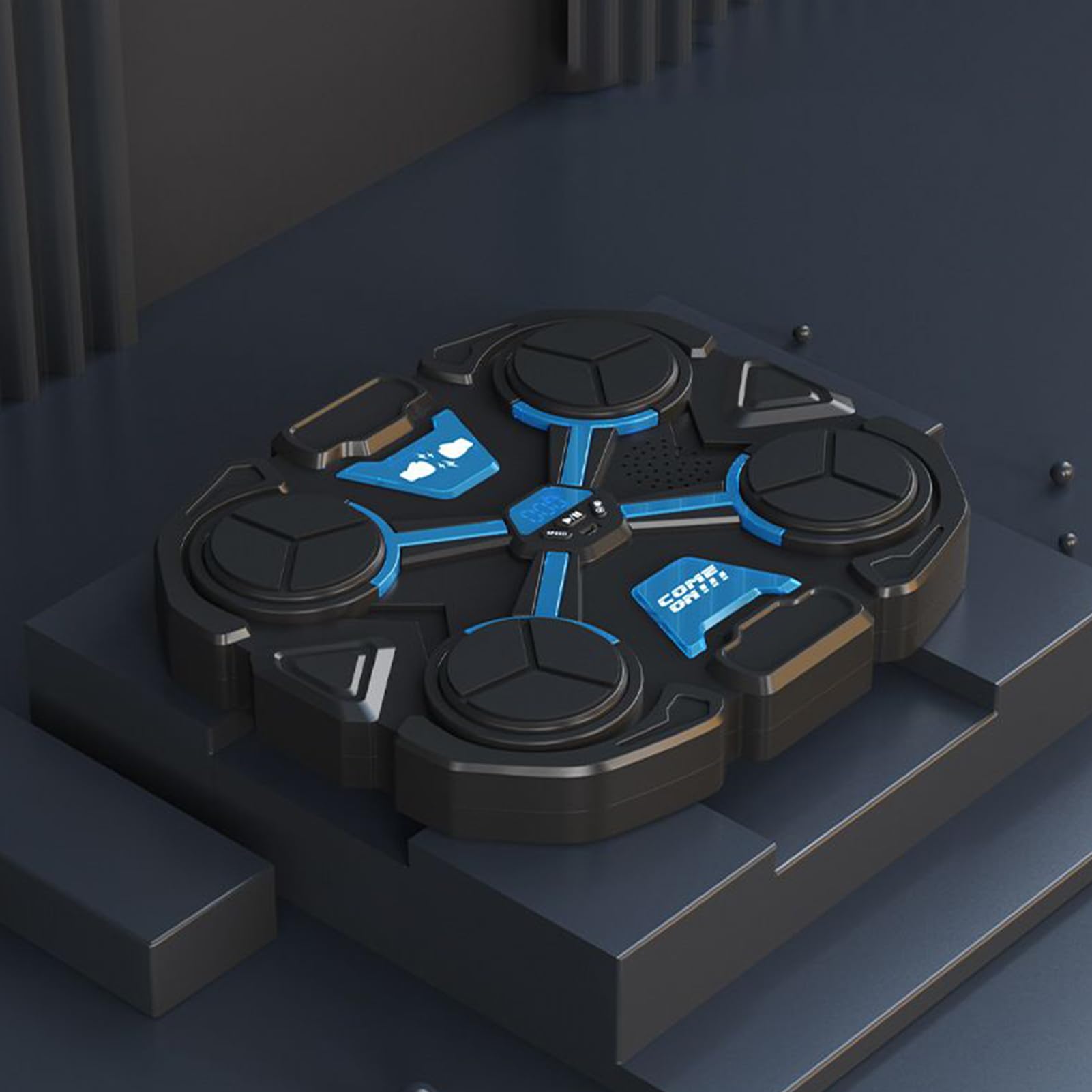 Macchina da Boxe Musicale | Strumento per Pugni Intelligente Senza Fili - Attrezzatura per Allenamento Boxe Wireless, Dispositivo di Training Pugni per Adulti e Bambini