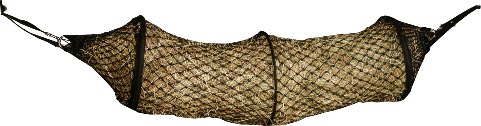 Kerbl 3282836 - Rete per fieno, 150 x 50 cm, peso 11 kg, 5 pezzi, colore nero, taglia unica