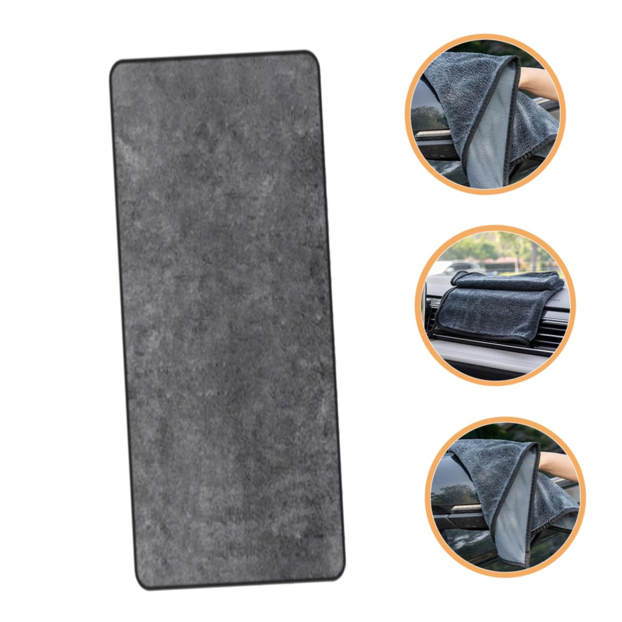 Wiederverwendbares Mikrofasertuch Auto Trockentuch 60x160cm Extra Großzügig Saugfähig mit Weicher Oberfläche Fusselfrei für Schonende Autoreinigung Außen und Innen
