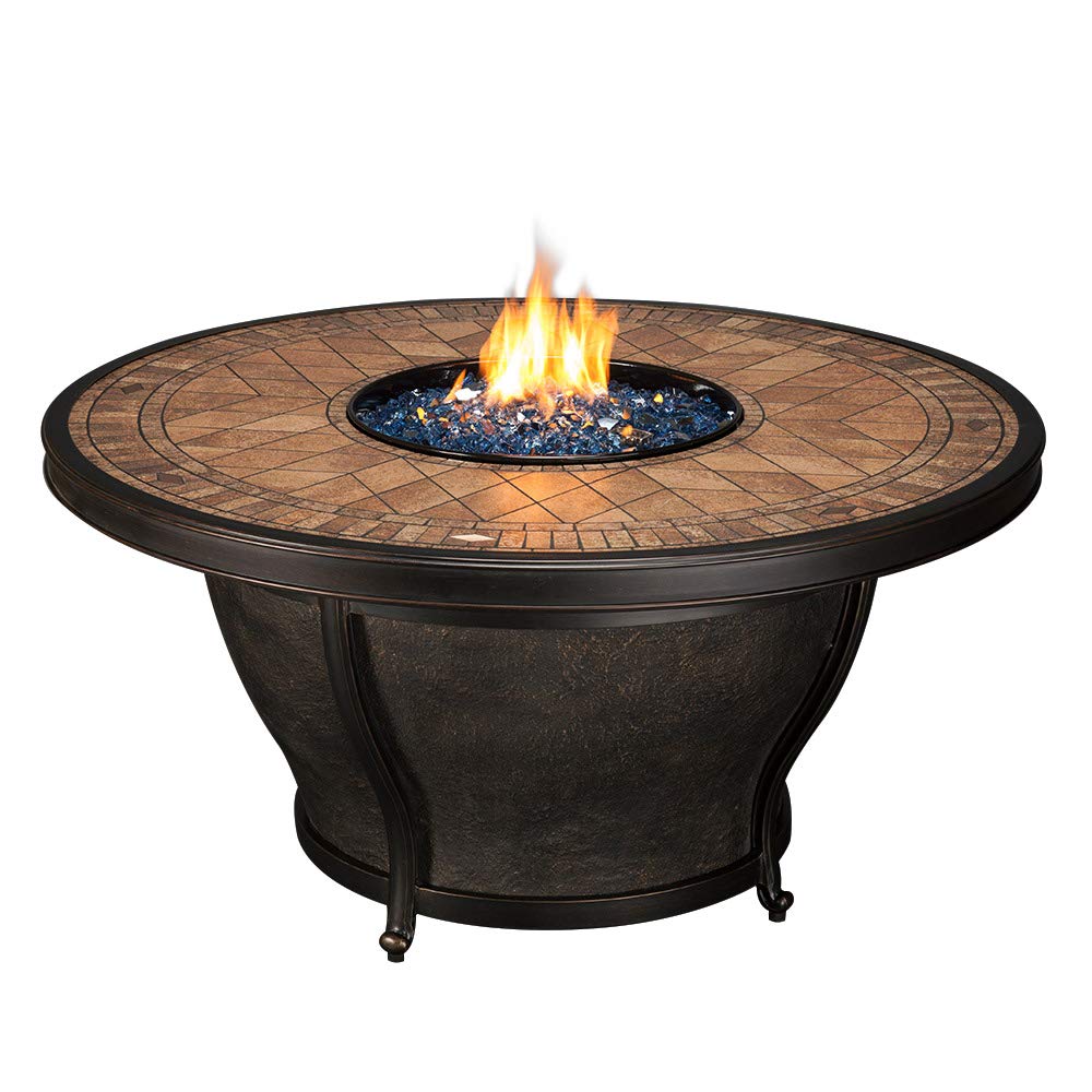 Buy Agio Fire Pit Table (Round Chat Height, 48" Balmoral) Online at